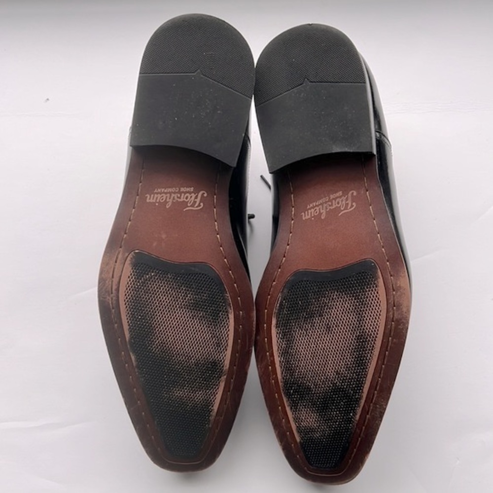 Men’s Florsheim Black Dress Shoes Size 10.5 - Picture 5 of 10